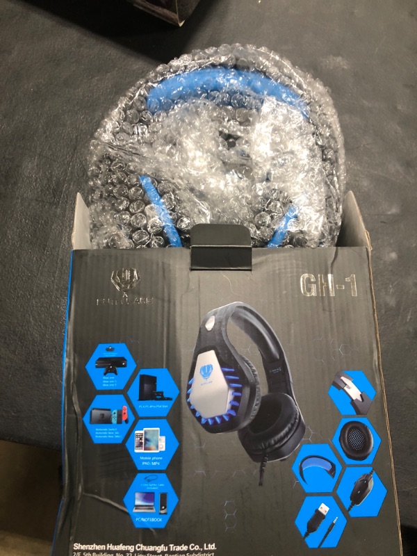 Photo 1 of GAMING HEADSET BLUE/BLACK