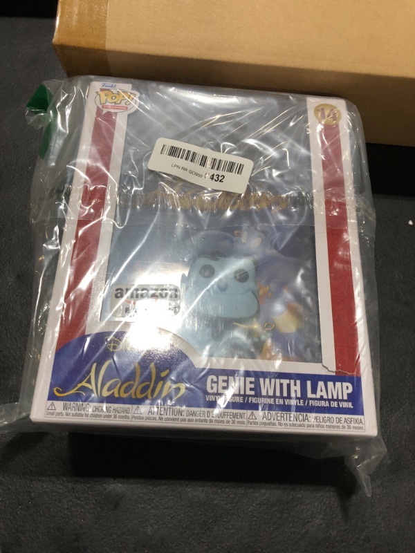 Photo 2 of Funko Pop! VHS Cover: Disney - Aladdin, Genie with Lamp (Amazon Exclusive)