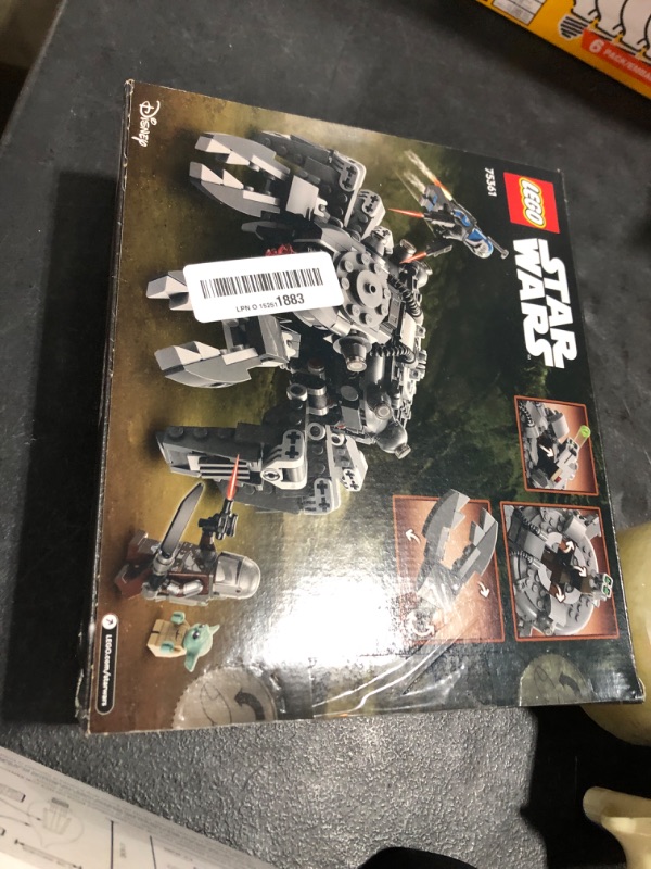 Photo 2 of LEGO Star Wars Spider Tank 75361, Building Toy Mech from The Mandalorian Season 3, Includes The Mandalorian with Darksaber, Bo-Katan, and Grogu 'Baby Yoda' Minifigures, Gift Idea for Kids Ages 9+