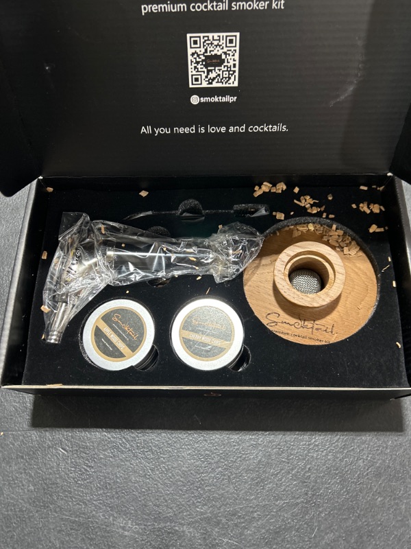 Photo 2 of Cocktail Smoker Kit by Smoktail - Bourbon Smoker Kit - Experience The Perfect Blend of Bourbon and Smoke Best Gift to Men and Women (Without Butane) (Premium Kit)