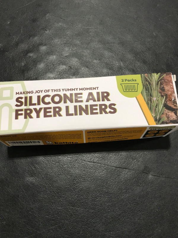 Photo 1 of 2 SILICONE AIR FRYER LINERS