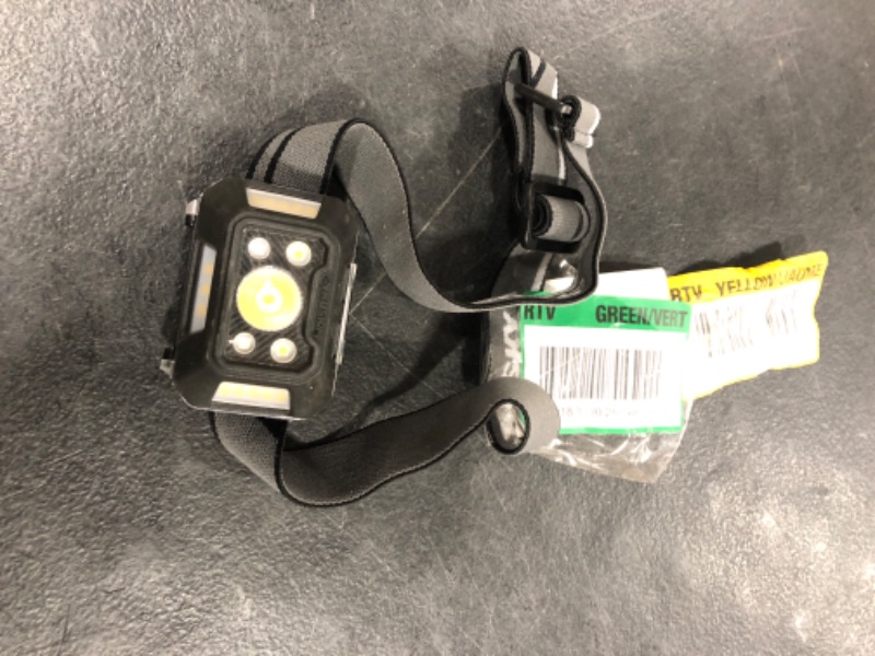 Photo 1 of 650 Lumens Dual-Power Broad Range LED Headlamp 7 Modes with USB Port and Rechargeable Battery
