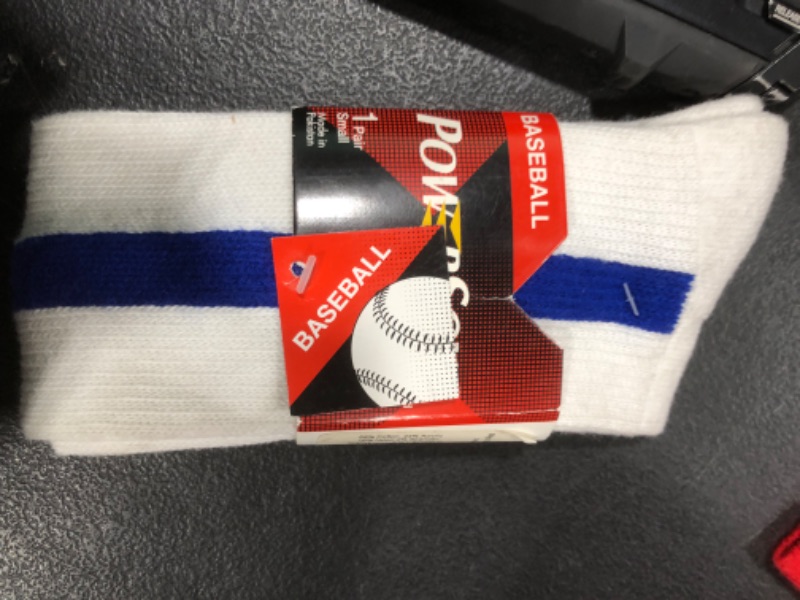 Photo 1 of BASEBALL POWERSOX GOLD TOE - 1 PAIR SMALL 