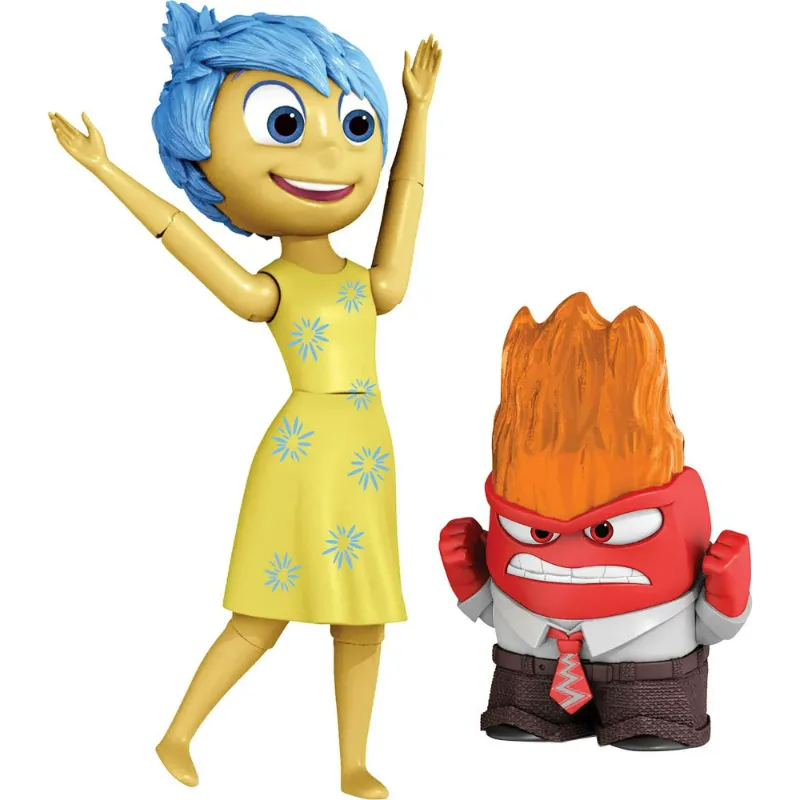 Photo 1 of Disney And Pixar Inside Out Anger & Joy Action Figures For 3 Year Olds & Up
