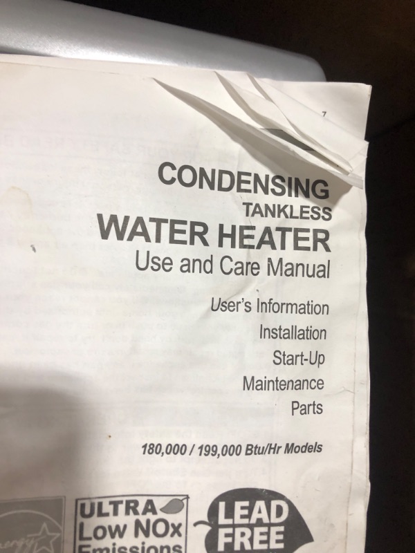 Photo 8 of Performance Platinum 9.9 GPM Natural Gas High Efficiency Indoor Recirculating Tankless Water Heater
