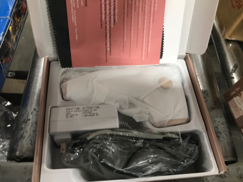 Photo 1 of INNZA Laser Hair Removal with Ice Cooling Care Function for Women Permanent,999,999 Flashes Painless IPL Hair Remover, Hair Removal Device for Armpits Legs Arms Bikini Line (1-White)
