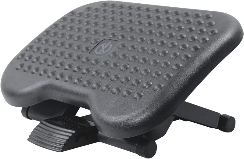 Photo 1 of AKOZLIN Adjustable Under Desk Footrest Comfy Rest, Ergonomic Foot, Pressure Relief for Comfort Home, Office
