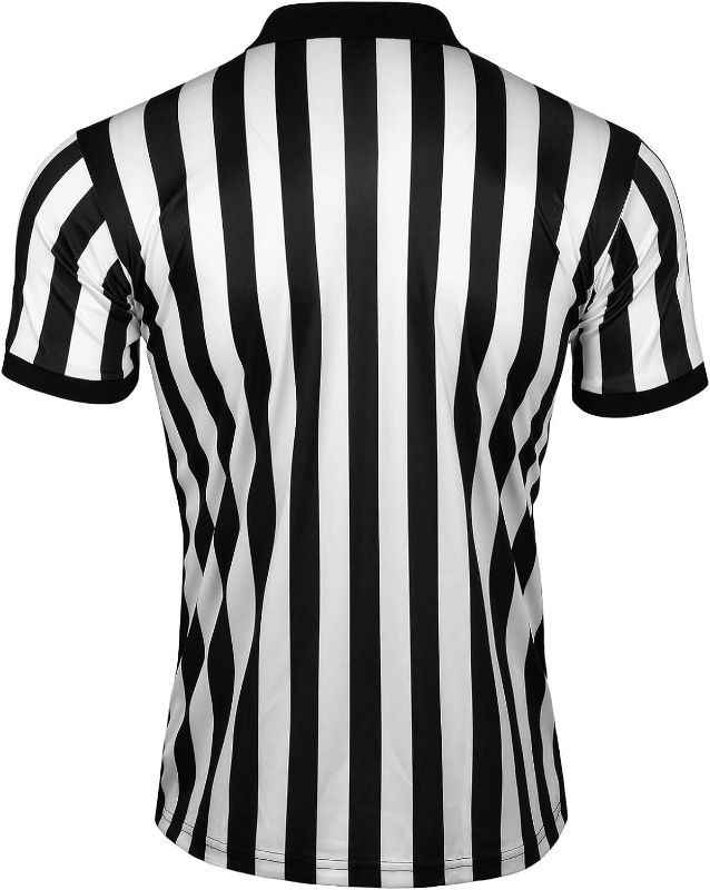 Photo 1 of  Men’s Referee Shirt Official Umpire Jersey  LARGE
