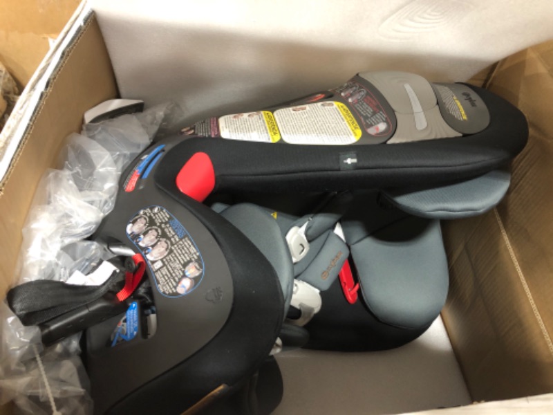 Photo 1 of CYBEX Eternis S™ All-in-One Convertible Car Seat-Pepper Black