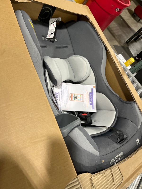 Photo 1 of Baby Trend Trooper 3-in-1 Convertible Car Seat, Dash Grey