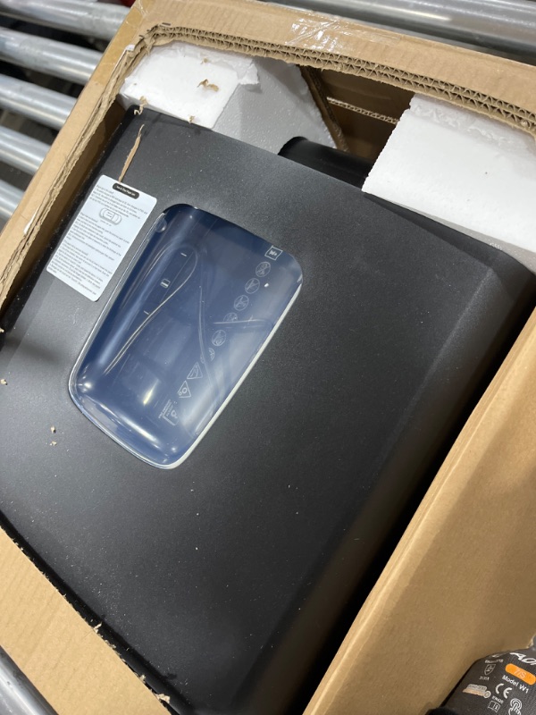 Photo 1 of Bonsaii 8 Sheet High Security Micro Cut Paper Shredder with 4 Gallon Pullout Basket, Credit Cards/Mail/Staples/Clips Shredder for Home Office Use (C206-G) 8 Sheet-5 Mins