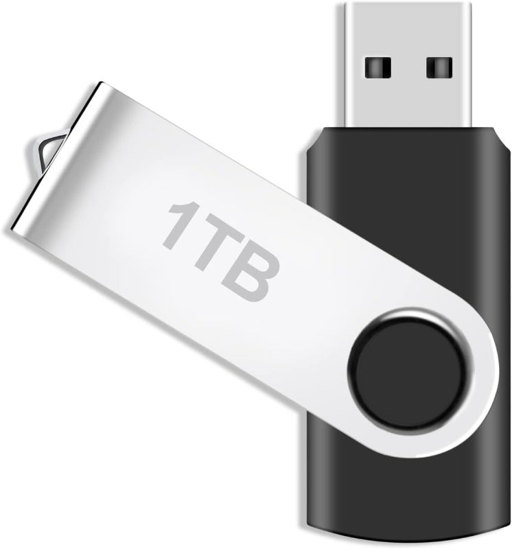 Photo 1 of Flash Drive 1TB, High-Speed Portable Thumb Drive 1TB, USB Memory Stick 1000GB with Keychain Design, USB Storage Flash Drive 1TB for Computer/Laptop- 60Mb/s
