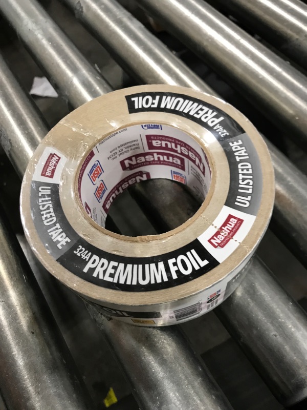 Photo 2 of 2.5 in. x 60 yd. 324A Premium Foil HVAC UL Listed Sealer Duct Tape
