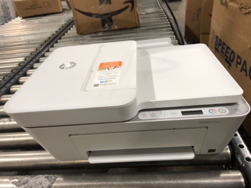 Photo 2 of HP DeskJet 4155e Wireless All-in-One Inkjet Printer - White
