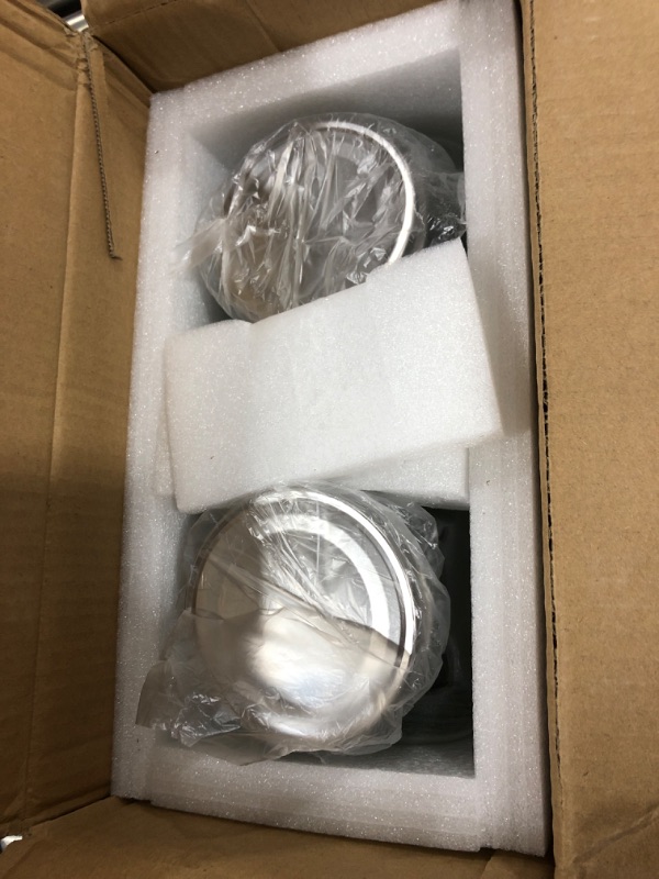 Photo 1 of 2 Packs Laundry Detergent Dispenser,1 Gallon Glass Jars with Stainless-Steel Tap, Waterproof Labels for Laundry Dispenser, Liquid Detergent, Fabric Softener