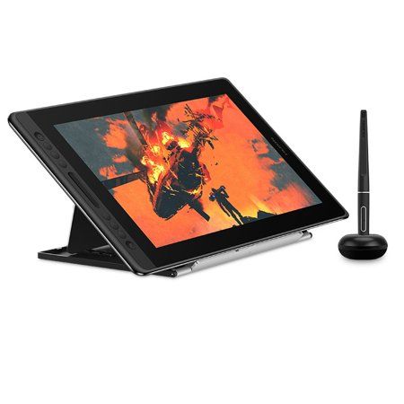 Photo 1 of Huion Kamvas Pro 16 15.6 Graphic Drawing Monitor Display Pen Display+Touch Strip
