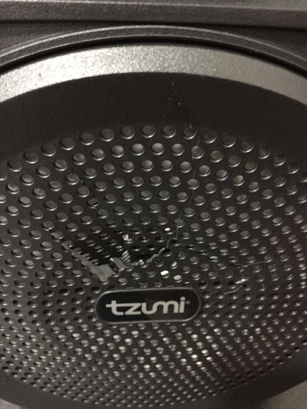 Photo 3 of Tzumi Megabass Jobsite Speaker V3, Black
