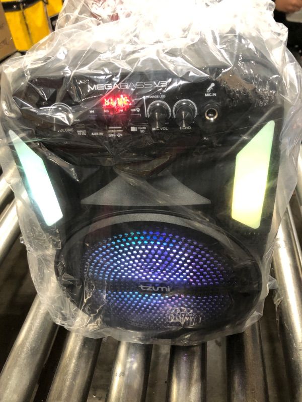 Photo 2 of Tzumi Megabass Jobsite Speaker V3, Black
