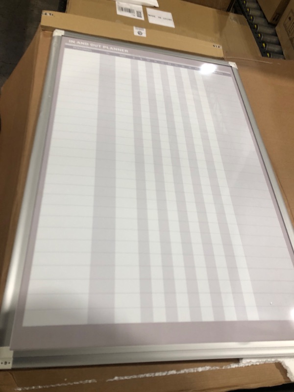 Photo 2 of mastervision magnetic in/out vertical planner board (bvcga02109830)