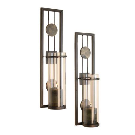 Photo 1 of 2pc Contemporary Wall Sconces Set - Danya B.
