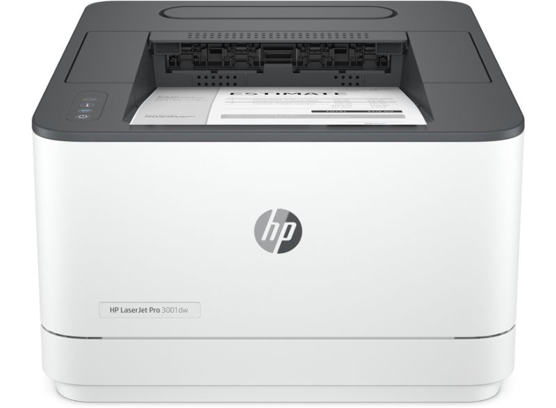 Photo 1 of HP - LaserJet Pro 3001dw Wireless Black-and-White Laser Printer
