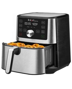 Photo 1 of 4 Qt. Vortex Plus Stainless Steel Air Fryer, Silver
