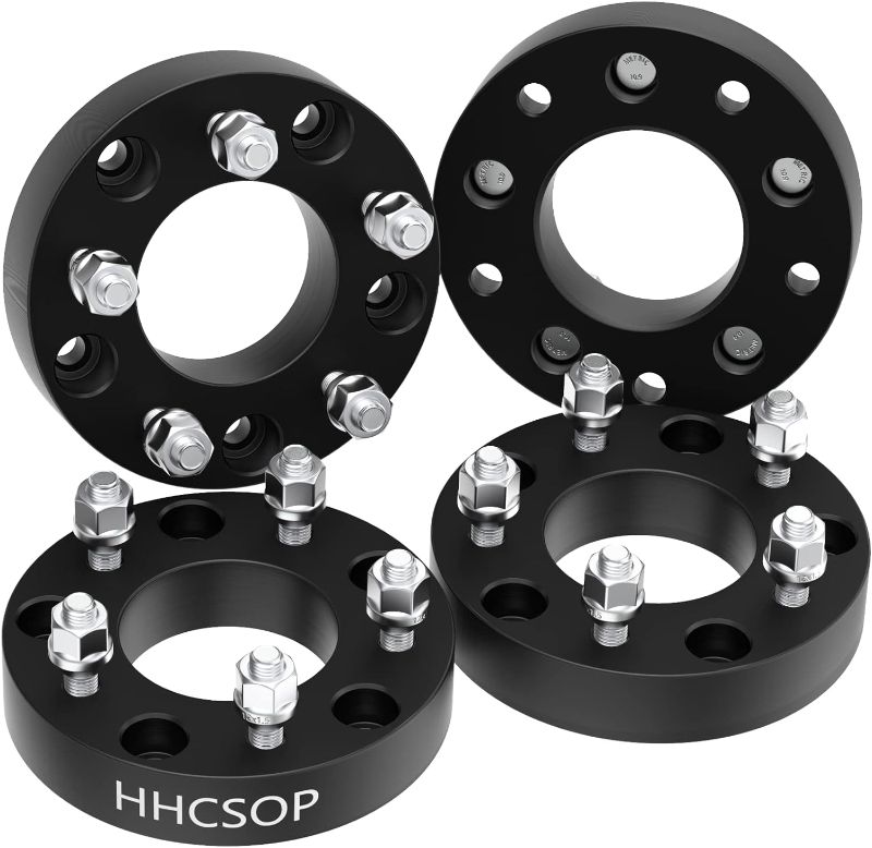 Photo 1 of 5x5 to 5x4.75 Wheel Spacer 1.25" for Chrysler Pacifica Town & Country | Dodge Journey Grand Caravan | Chevy Impala Caprice, 4PCS 5x127 to 5x120.7mm Wheel Adapter with M12X1.5 Studs & Hub Bore 78.3mm
