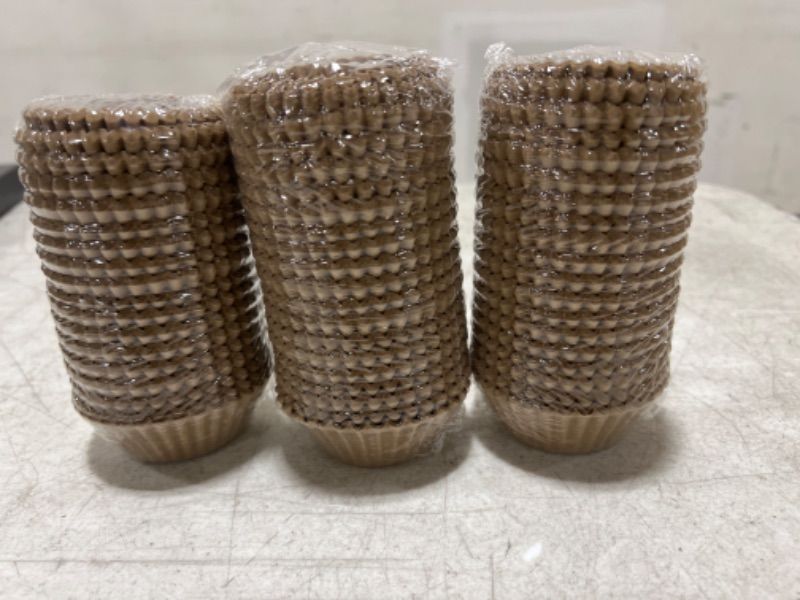 Photo 1 of 1500 brown cupcake liners 