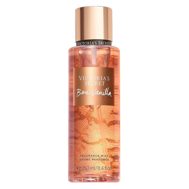 Photo 1 of Victoria's Secret Bare Vanilla Body Spray for Women, Notes of Whipped Vanilla and Soft Cashmere, Bare Vanilla Collection (8.4 oz) 