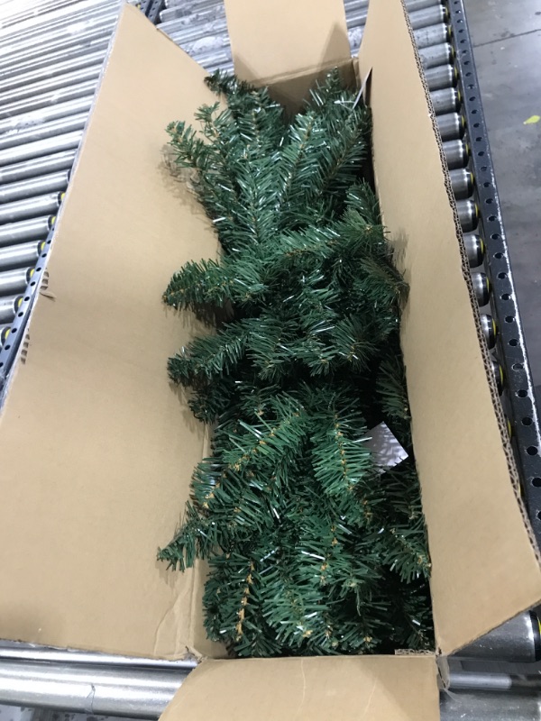 Photo 2 of 4ft Christmas Tree, Premium PVC Fir Artificial Holiday Christmas Tree, Ideal for Home, Office, and Xmas Party Decoration, Includes Metal Foldable Stand
