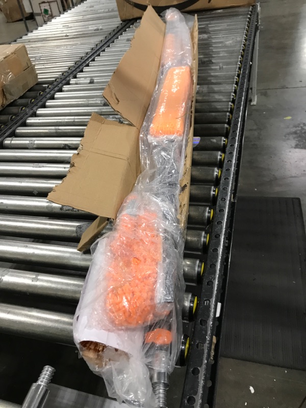 Photo 1 of 30 Foot High Reach Duster Kit with 7-24 ft Extension Pole // High Ceiling Dusting and Window Cleaning Kit with Telescopic Pole // Window Washer & Squeegee, Cobweb Duster, Fan Blade and Feather Dusters 24 feet