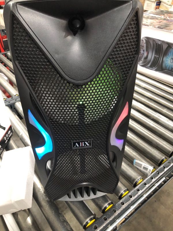 Photo 1 of Audiobox 2 x 8" Stacked PA Speaker with Stand
