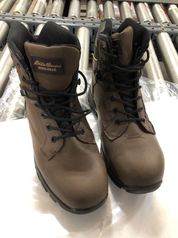 Photo 3 of Eddie Bauer Hillsboro Steel Toe Men's Work Boots size 7.5
