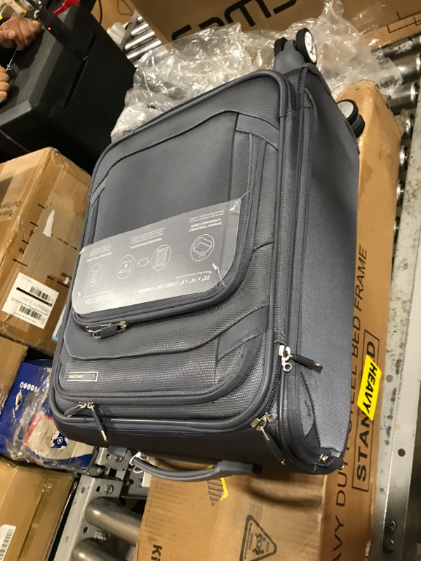 Photo 3 of Samsonite Ascentra Softside Luggage, Carry-On Spinner, Slate Carry-On Spinner Slate