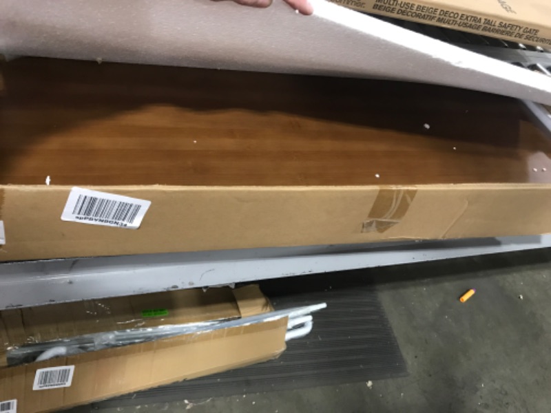 Photo 1 of latifolia Bamboo Shoe Rack Bench, 2 Tier Storage Shoe Bench, Shoe Organizer for Entryway Living Room Balcony, Brown