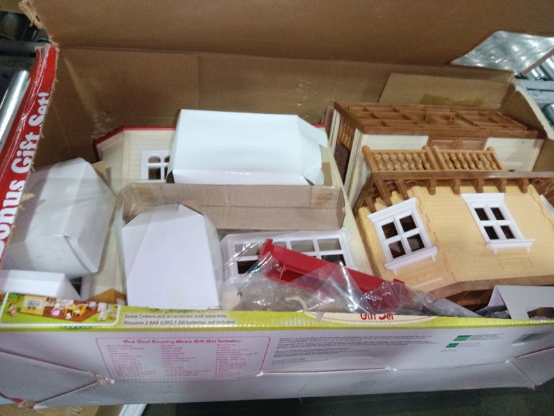 Photo 2 of Calico Critters Red Roof Country Home Gift set, Cottage