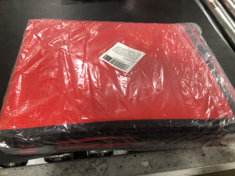 Photo 2 of 2-Pack Insulated Food Delivery Bag for Hot/Cold Meal, XXX-Large, Pizza Delivery Bag for Uber Eats, Insulated Grocey Thermal Bag, Red XXX-Large Red 2