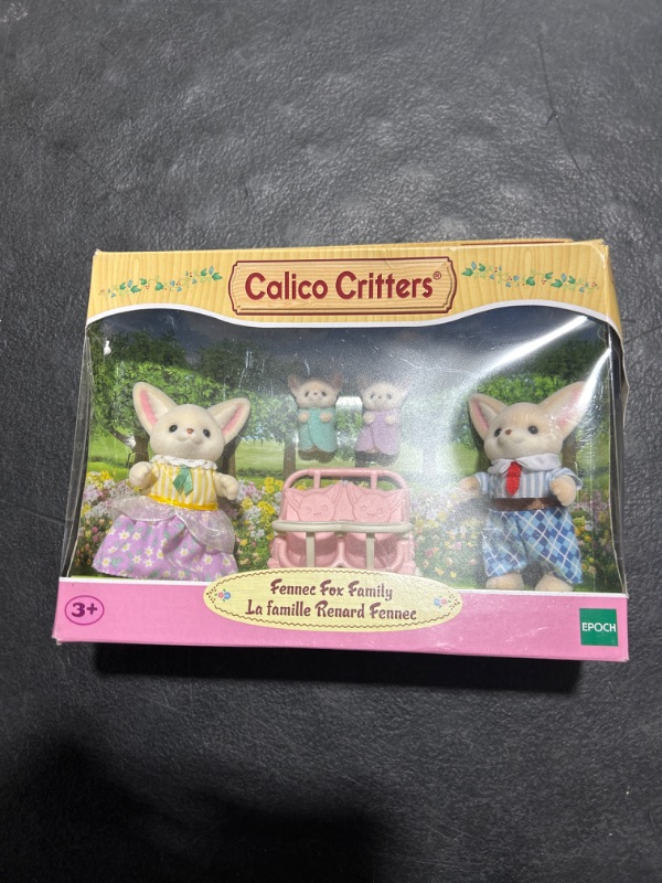 Photo 2 of Calico Critters Fennec Fox Family, Set of 4 Collectible Doll Figures