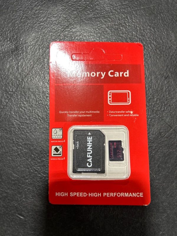 Photo 2 of 512GB Micro SD Card with Adapter 512GB Memory Card Class 10 TF Card 512GB High Speed Flash Cards for Android Phones/PC/Computer/Camera 