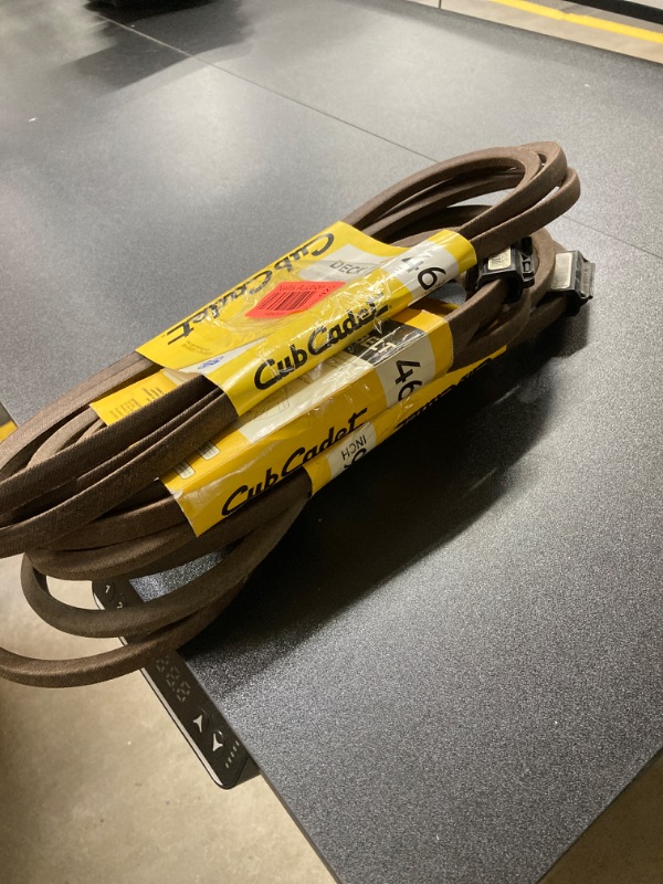 Photo 2 of *****(3 PACK)*****
CUB CADET 490-501-C063 Drive Belt 46" Deck 05022 XT1 XT2 LX46 LT46 954-05022A
*****(3 PACK)*****