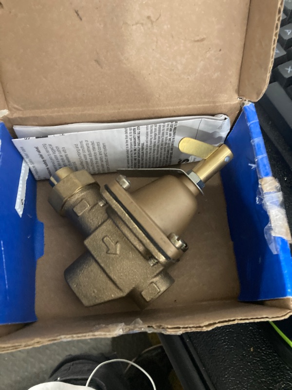 Photo 3 of ***(BUNDLE)***

Watts 1/2 in. Female Solder Union Bronze Water Pressure Regulating Valve 1/2 in. FNPT 1 pk

Gibraltar Building Products
8 in. x 4 in. Steel Dryer Vent Stucco Ready with Damper