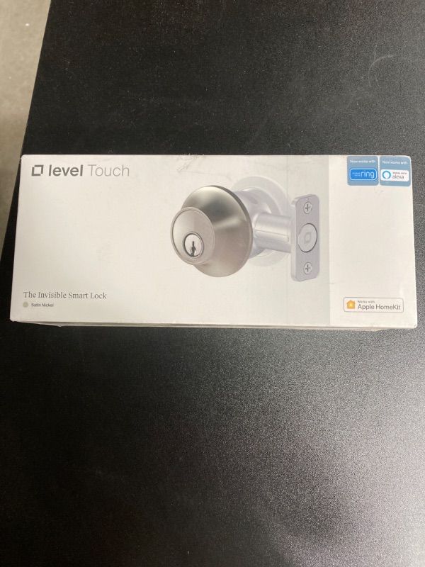 Photo 1 of ***(FACTOTY SEALED)***
Touch Edition Smart Lock Bluetooth Replacement Deadbolt with App/Key/Voice Assistant Access