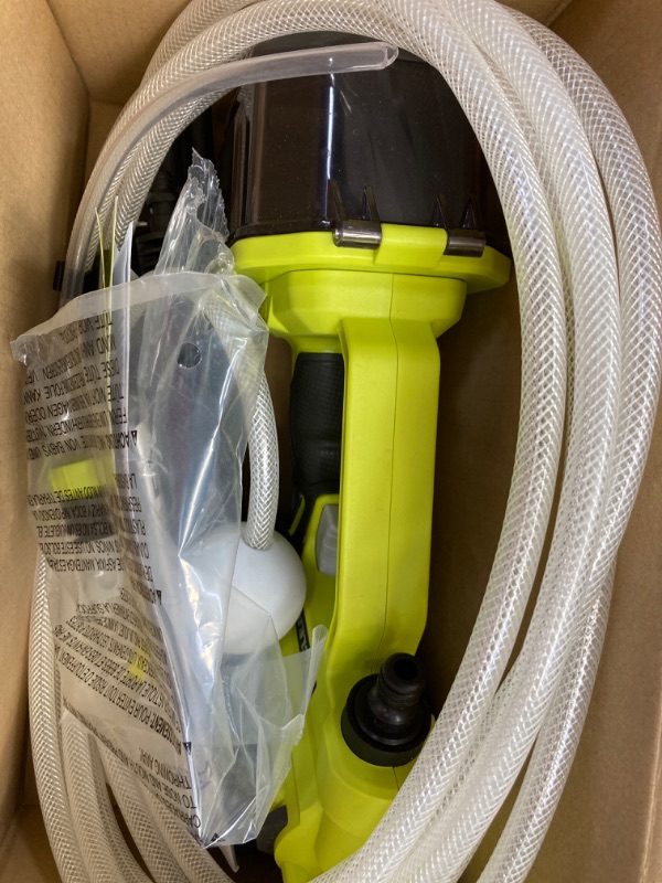 Photo 2 of ***(TOOL-ONLY)***
RYOBI RY120352K ONE+ 18-Volt 320 PSI 0.8 GPM Cold Water Cordless Power Cleaner - 4.0 Ah