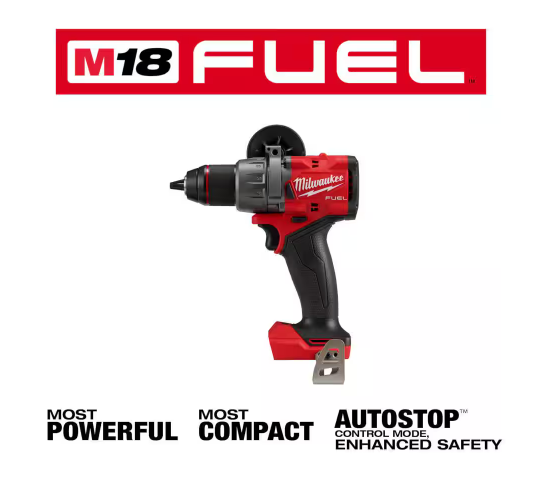 Photo 1 of *USED - NO BATTERY*
Milwaukee
M18 FUEL 18V Lithium-Ion Brushless Cordless 1/2 in. Hammer Drill/Driver (Tool-Only)