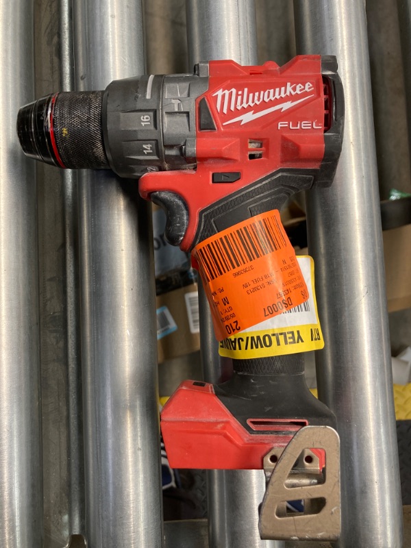 Photo 2 of *USED - NO BATTERY*
Milwaukee
M18 FUEL 18V Lithium-Ion Brushless Cordless 1/2 in. Hammer Drill/Driver (Tool-Only)