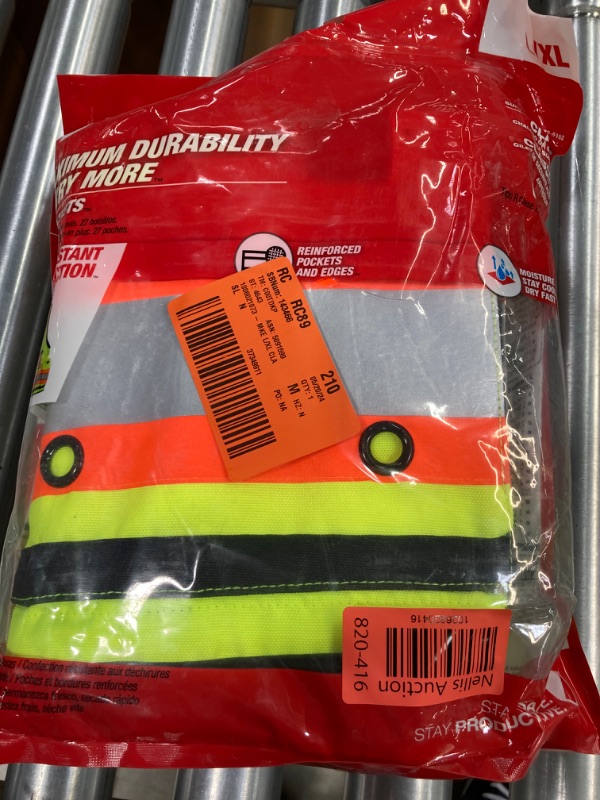 Photo 2 of Milwaukee
Large/X-Large Yellow Class 2 Surveyor's High Visibility Safety Vest with 27-Pockets