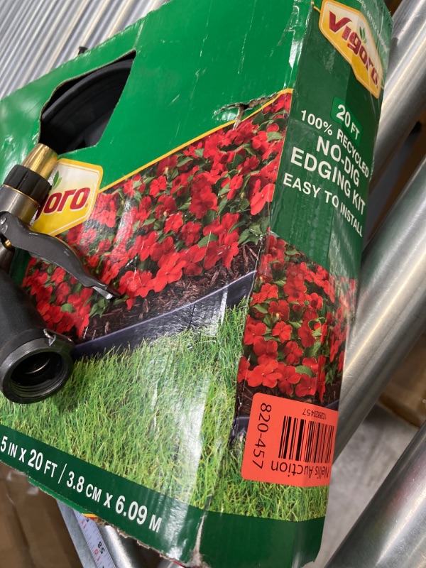 Photo 3 of 20 ft. No-Dig Landscape Edging Kit
+
Hose nozzle