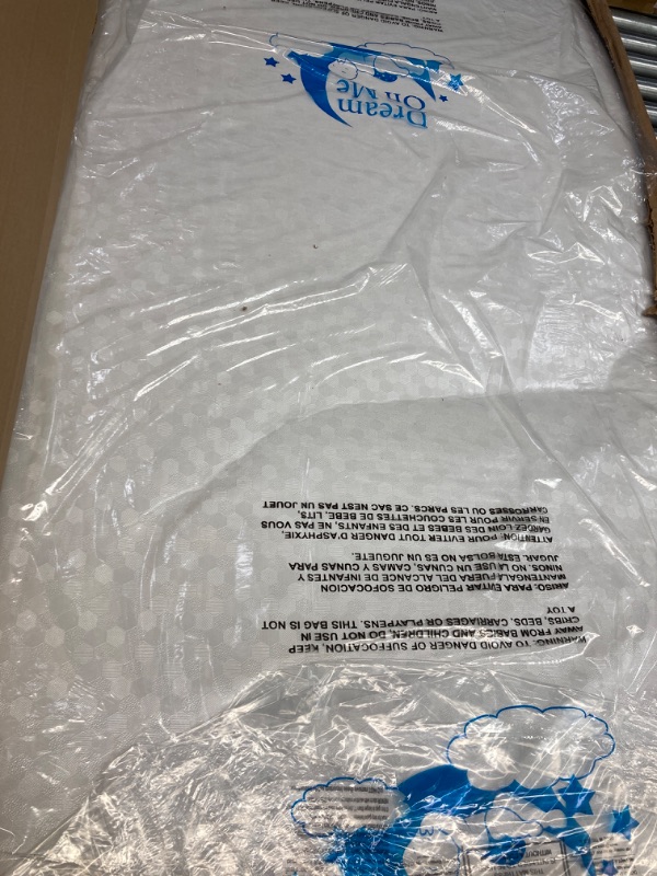 Photo 1 of Dream On Me Honeycomb Orthopedic Firm Fiber Standard Baby Crib Mattress | Greenguard Gold certified | 10 Year warranty | 5” Fiber Core Optimum Support | Infant and Toddler Mattress | Waterproof Cover