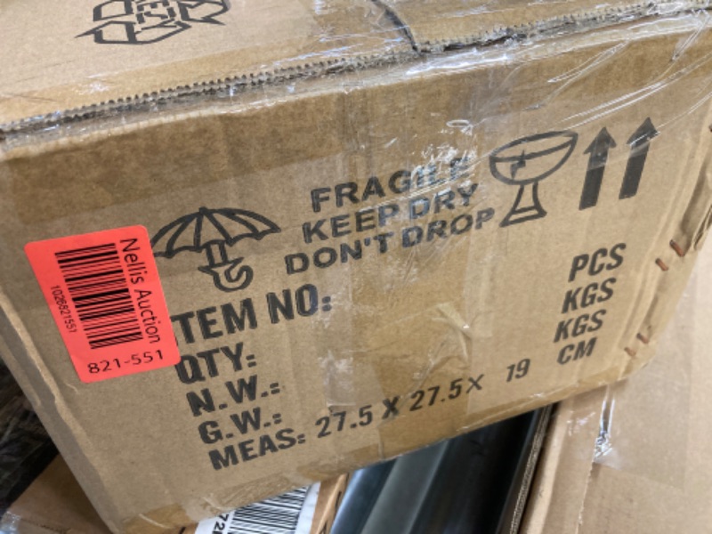 Photo 1 of Outdoor Solar Post Light Modern LED Fence Deck Cap Light Solar Pillar Column Lamp for Flat Surface Patio Garden Decoration with IP54 Waterproof E26 Bulb(10"x10") Solar Powered ?9.84"L x 9.84"W x 6.50"H