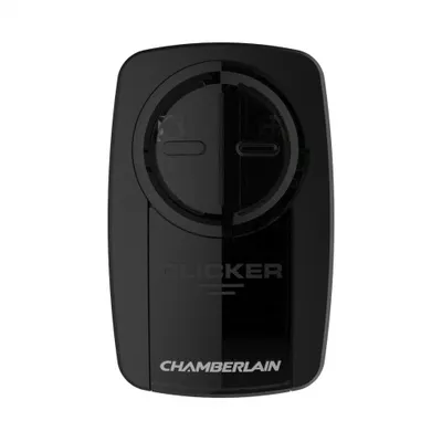 Photo 1 of KLIK5U-BK2 Single Button Universal Clicker Black Garage Door Remote Control